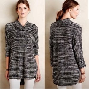 Anthropologie Field Flower Spacedye Cowl Tunic Med